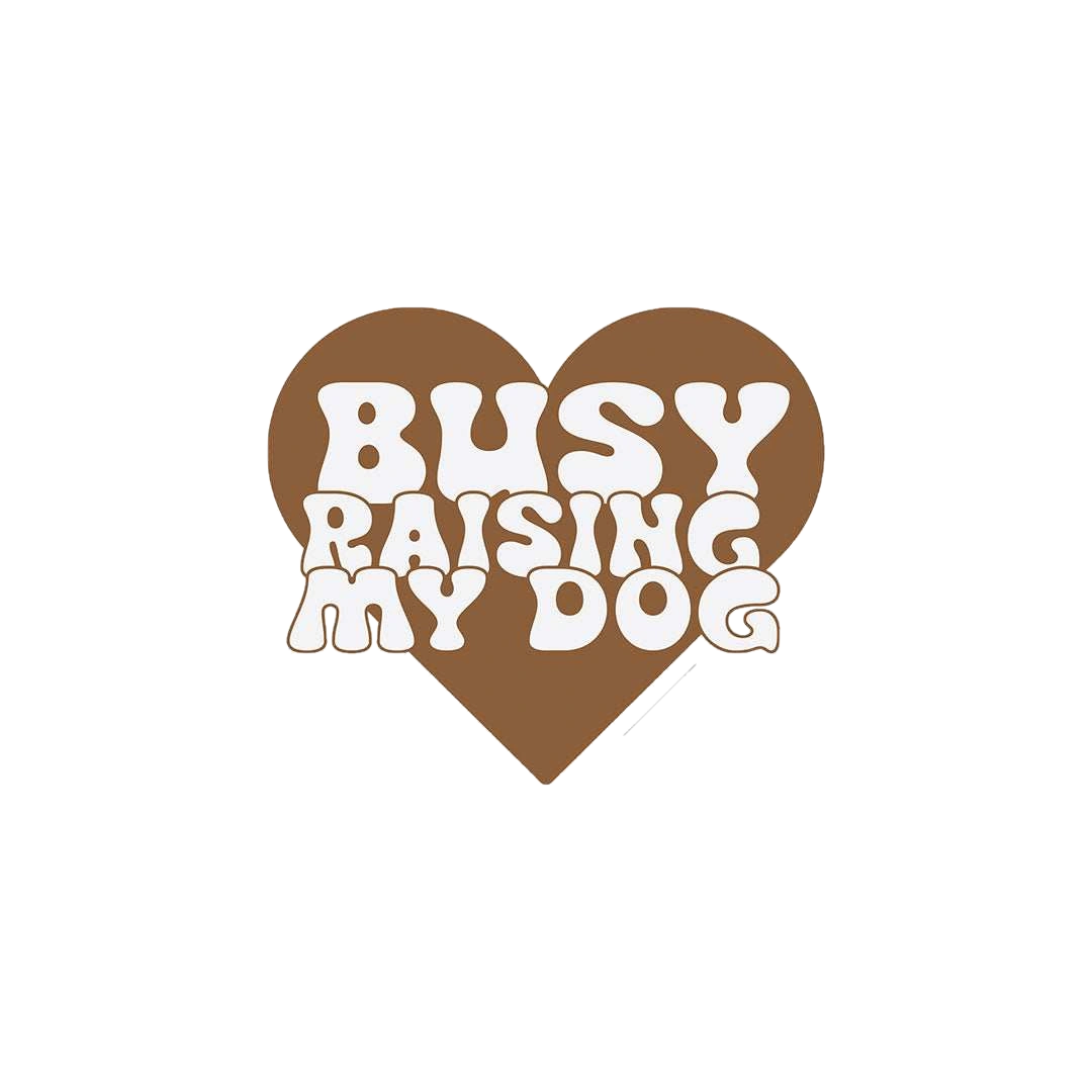 Busy Rising My Dog Sticker